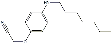 2-[4-(heptylamino)phenoxy]acetonitrile
