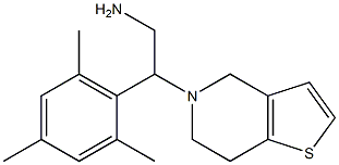 2-{4H,5H,6H,7H-thieno[3,2-c]pyridin-5-yl}-2-(2,4,6-trimethylphenyl)ethan-1-amine