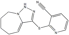 2-{5H,6H,7H,8H,9H-[1,2,4]triazolo[3,4-a]azepin-3-ylsulfanyl}pyridine-3-carbonitrile