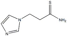 3-(1H-imidazol-1-yl)propanethioamide Structure