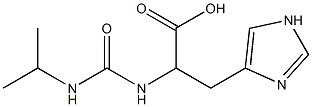 3-(1H-imidazol-4-yl)-2-[(propan-2-ylcarbamoyl)amino]propanoic acid