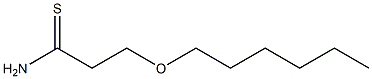 3-(hexyloxy)propanethioamide