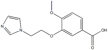 3-[2-(1H-imidazol-1-yl)ethoxy]-4-methoxybenzoic acid