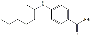 4-(heptan-2-ylamino)benzamide