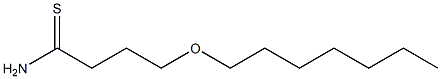 4-(heptyloxy)butanethioamide 结构式