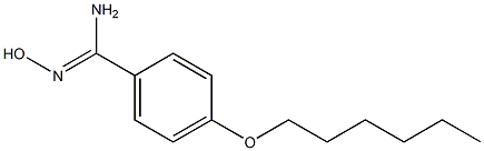 4-(hexyloxy)-N'-hydroxybenzene-1-carboximidamide
