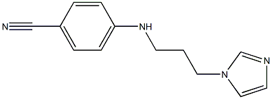 4-{[3-(1H-imidazol-1-yl)propyl]amino}benzonitrile