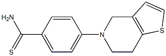 4-{4H,5H,6H,7H-thieno[3,2-c]pyridin-5-yl}benzene-1-carbothioamide