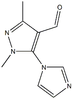5-(1H-imidazol-1-yl)-1,3-dimethyl-1H-pyrazole-4-carbaldehyde