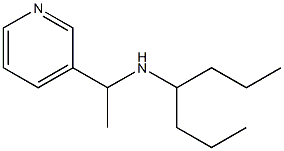 heptan-4-yl[1-(pyridin-3-yl)ethyl]amine