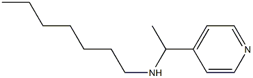 heptyl[1-(pyridin-4-yl)ethyl]amine 结构式