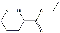 Hexahydropyridazine-3-carboxylic  acid  ethyl  ester Structure