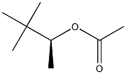 (+)-Acetic acid (S)-1,2,2-trimethylpropyl ester Structure