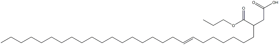 3-(7-Hexacosenyl)succinic acid 1-hydrogen 4-propyl ester