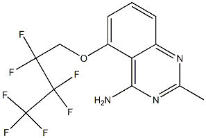 5-(2,2,3,3,4,4,4-Heptafluorobutoxy)-2-methylquinazolin-4-amine