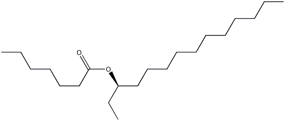 (+)-Heptanoic acid (R)-1-ethyldodecyl ester