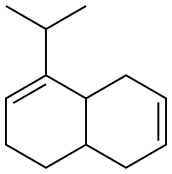 1,4,4a,5,6,8a-Hexahydro-8-isopropylnaphthalene Structure