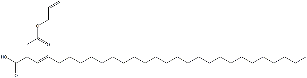 2-(1-Hexacosenyl)succinic acid 1-hydrogen 4-allyl ester Structure