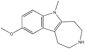 1,2,3,4,5,6-Hexahydro-9-methoxy-6-methylazepino[4,5-b]indole