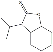 3a,4,5,6,7,7a-Hexahydro-3-isopropylbenzofuran-2(3H)-thione