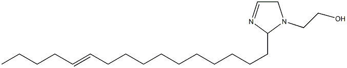 2-(11-Hexadecenyl)-3-imidazoline-1-ethanol 结构式