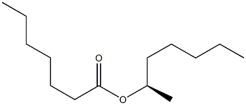 (-)-Heptanoic acid (R)-1-methylhexyl ester|