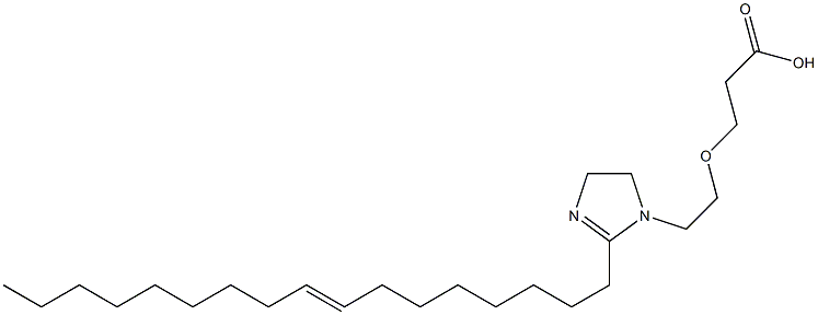 3-[2-[[2-(8-Heptadecenyl)-4,5-dihydro-1H-imidazol]-1-yl]ethoxy]propionic acid