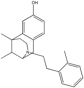 1,2,3,4,5,6-Hexahydro-6,11-dimethyl-3-[2-(o-tolyl)ethyl]-2,6-methano-3-benzazocin-8-ol
