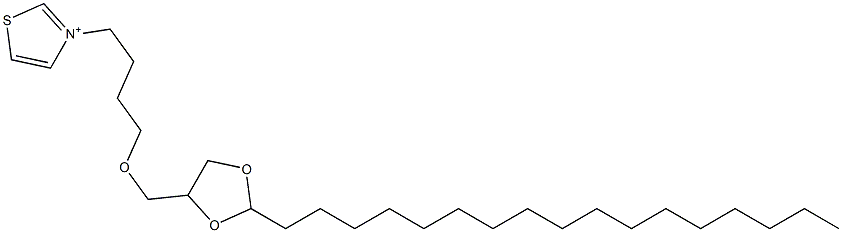 3-[4-(2-Heptadecyl-1,3-dioxolan-4-ylmethoxy)butyl]thiazolium