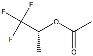 (-)-Acetic acid (R)-1-(trifluoromethyl)ethyl ester Structure