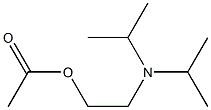 Acetic acid 2-diisopropylaminoethyl ester Structure