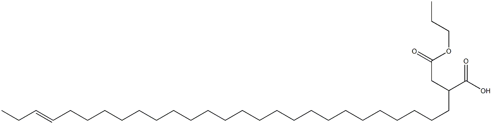 2-(24-Heptacosenyl)succinic acid 1-hydrogen 4-propyl ester