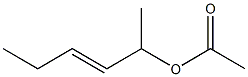 Acetic acid 1-methyl-2-pentenyl ester