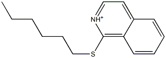 1-Hexylthioisoquinolinium
