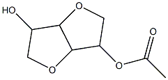 Hexahydrofuro[3,2-b]furan-3,6-diol 6-acetate Structure