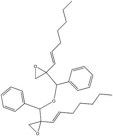 2-(1-Heptenyl)phenylglycidyl ether Structure