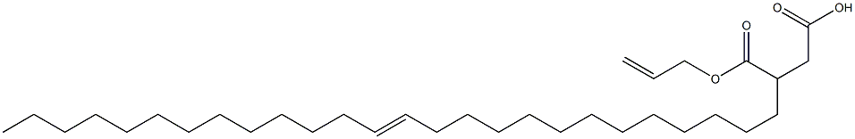 3-(13-Hexacosenyl)succinic acid 1-hydrogen 4-allyl ester Structure