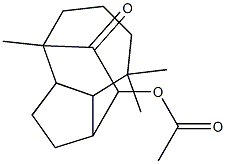 Acetic acid (decahydro-4,8,8-trimethyl-10-oxo-1,4-ethanoazulen)-9-yl ester
