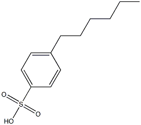 4-Hexylbenzenesulfonic acid Structure