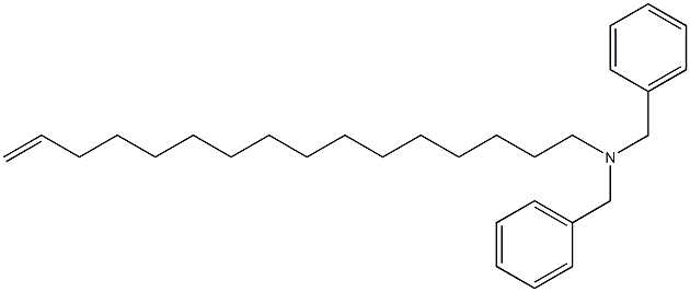 (15-Hexadecenyl)dibenzylamine 结构式