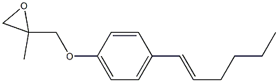 4-(1-Hexenyl)phenyl 2-methylglycidyl ether