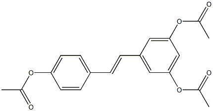 Acetic acid 3-acetoxy-5-[2-(4-acetoxy-phenyl)-vinyl]-phenyl ester