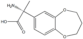 2-(2H,3H,4H-BENZO[B]1,4-DIOXEPIN-7-YL)(2R)-2-AMINOPROPANOIC ACID Structure