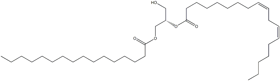 1-hexadecanoyl-2-(9Z,12Z-octadecadienoyl)-sn-glycerol