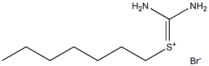 HEPTYLTHIOURONIUMBROMIDE Structure