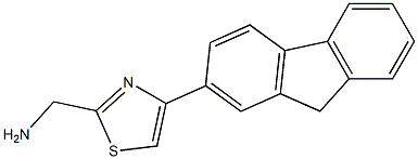 [4-(9H-fluoren-2-yl)-1,3-thiazol-2-yl]methanamine