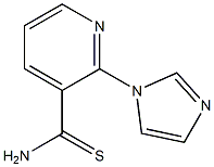 2-(1H-imidazol-1-yl)pyridine-3-carbothioamide Structure