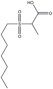 2-(heptane-1-sulfonyl)propanoic acid