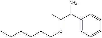2-(hexyloxy)-1-phenylpropan-1-amine|