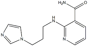 2-{[3-(1H-imidazol-1-yl)propyl]amino}pyridine-3-carboxamide